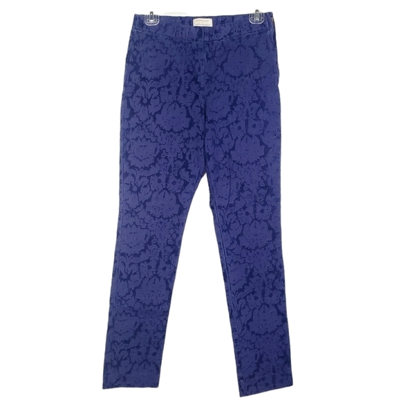 Anthropologie Pants - ANTHROPOLOGIE The Essential Skinny pants in brocade